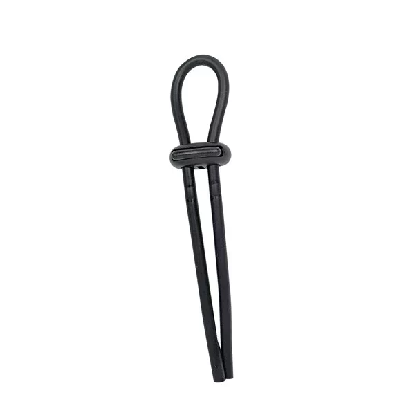 Tight 'n' hard - silicone cock ring 5 mm. - black