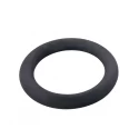 Slim donut - silicone cock ring Ø 45 mm. - black
