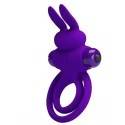 PRETTY LOVE - VIBRANT PENIS RING III Purple