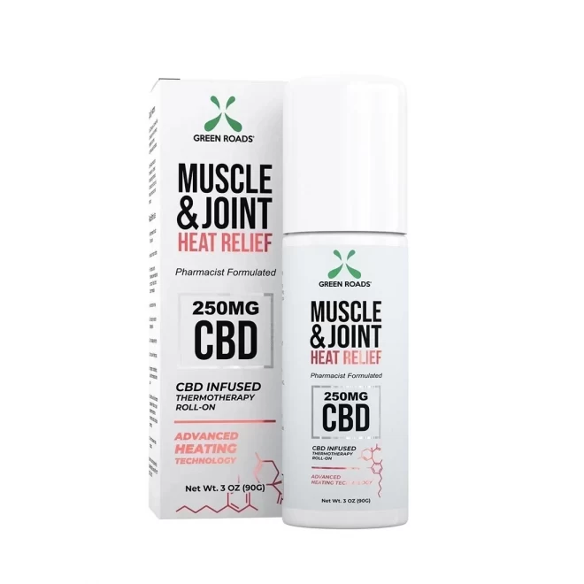 Muscle and joint heat relief roll on - 250 mg - 90g