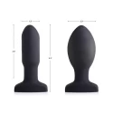 Inflatable And Vibrating Missile Anal Plug