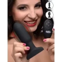 Inflatable And Vibrating Missile Anal Plug