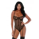 Caged in love net teddy