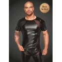 H056 men's t-shirt made of powerwetlook with 3d net inserts s