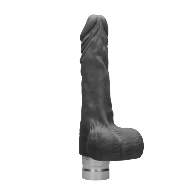 Realrock 7-17 cm vibrating dildo with balls