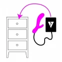 Erovolt powerbank - pink