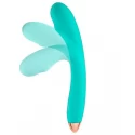 G-Spot Slim Flexible Vibrator - Teal