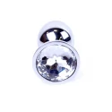 Plug-Jawellery Silver PLUG- Clear