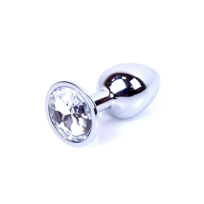 Plug-Jawellery Silver PLUG- Clear