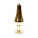 Plug-Jawellery Gold BUTT PLUG- Purple