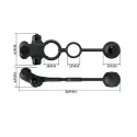 Pretty Love Vibro Penis Sleeve Black IV
