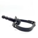 Leather | silicone ball gag lock