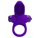 PRETTY LOVE - VIBRANT PENIS RING II Black
