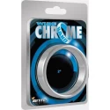 Wide chrome band ring 40 mm. (1.50 inch)