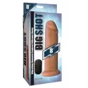 Realistic Vibrating Dildo With Suction Cup - Skin Tone