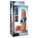 Realistic Vibrating Dildo With Suction Cup - Skin Tone