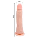 Love Companion Dildo Suction cup Flesh