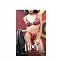 Plaid Patterned Bra Set