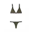 Bra Set Bo$$ Bitch - Black/Gold