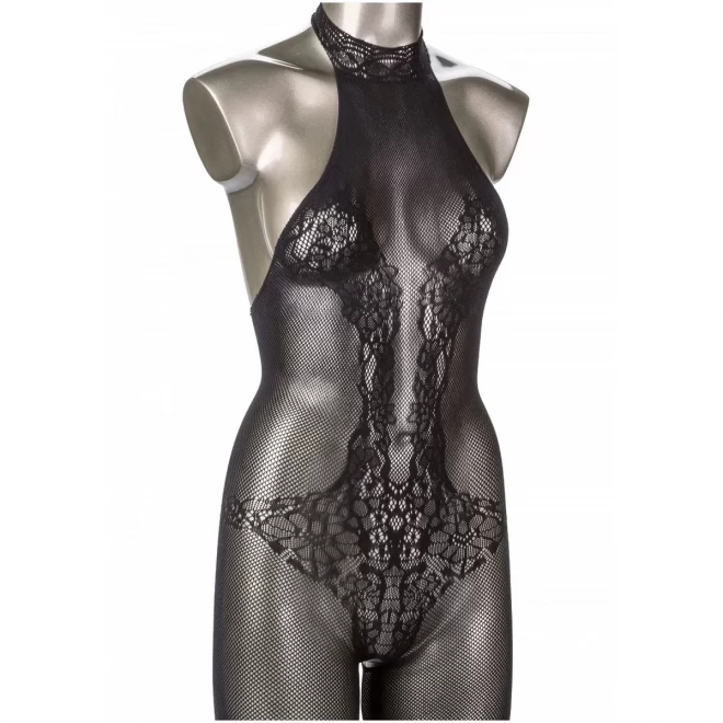 Scandal Halter Lace Body Suit
