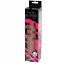 Vibrator - 1064 , PVC , 2AA Batteries, Color Brown