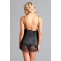 Babydoll With Lace - Black