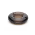 Chubby rubber cockring 3-pack - smoke