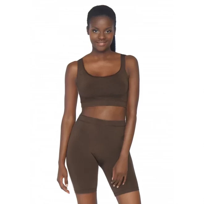 Seamless tanktop, bike shorts