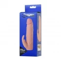 ToyFa XLover, Penis sleeve, for enlargement, TPE, flesh, 16,8 cm