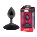 Malesation alu-plug mit saugfuÃ mittel, schwarz