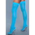 Thigh High Nylon Stockings - Black
