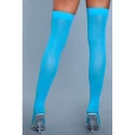 Thigh High Nylon Stockings - Black