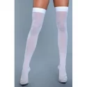 Thigh High Nylon Stockings - Black