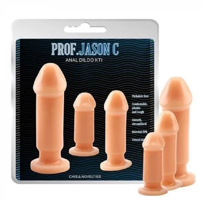 Prof. Jason C Anal Dildo Kit Penis