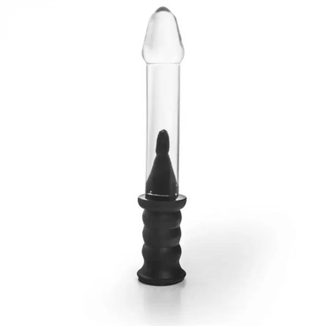 Dildo PinR Clear Black