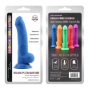 Deluxe pure nature dildo norman.p purple