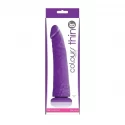Colours pleasures - thin 8" dildo