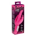 Wielofunkcyjny wibrator analno waginalny ze stymulatorem łechtaczki Triple Vibe