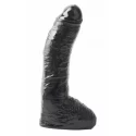 Dildo z jądrami Basix 10 (2 kolory)