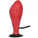 Plug z pompką i wibracjami Red Baloon