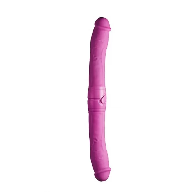 Wibrator-2 PLAY 15INCH VIBRATING DOUBLE DONG PINK