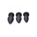 Silicone vibrating led plug - small