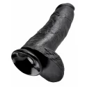 Realistyczne dildo z jądrami i przyssawką - King Cock 12" Cock with Balls