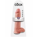 Realistyczne dildo z jądrami i przyssawką - King Cock 12" Cock with Balls