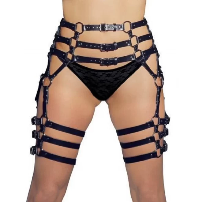 Waist Harness With Thigh Cuffs