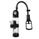 Pompka-Powerpump MASTER Vibrating - Black&Clear