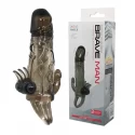 Brave men vibro penis sleeve black