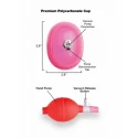 Vaginal pump with 3.8 inch small cup