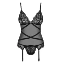 Bondea gorset i stringi czarny l/xl