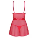 Lovlea babydoll czerwona s/m